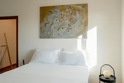Letto o letti in una camera di Albereto 41