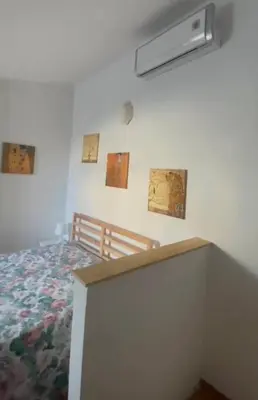 Letto o letti in una camera di Appartamento Novoli