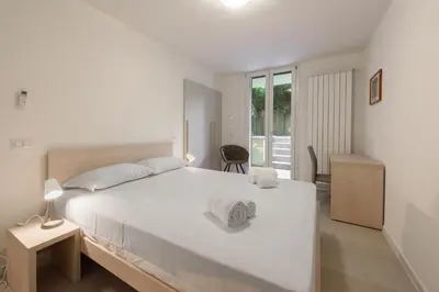 Letto o letti in una camera di Napoleone - New Apartment near historic center