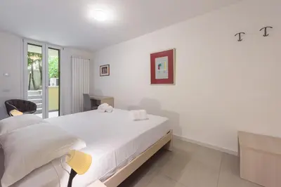 Letto o letti in una camera di Napoleone - New Apartment near historic center