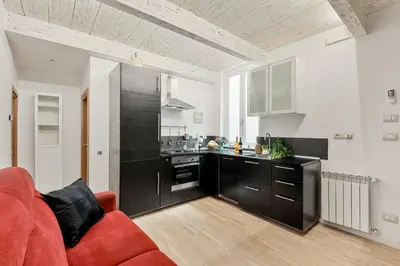Cucina o angolo cottura di GOLDEN LUXE - Penthouse in Duomo view of Brunelleschi's dome