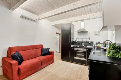 Cucina o angolo cottura di GOLDEN LUXE - Penthouse in Duomo view of Brunelleschi's dome