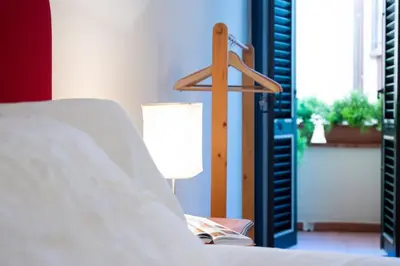 Letto o letti in una camera di Sprone 13
