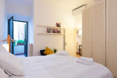 Letto o letti in una camera di Sprone 13