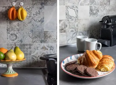 Cibo presso l'appartamento o nelle vicinanze