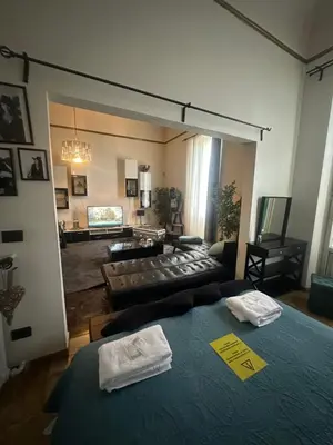 Letto o letti in una camera di Urban Suite