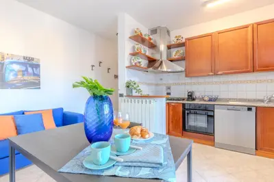 Cucina o angolo cottura di La Casina dell 'Angela