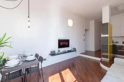 Cucina o angolo cottura di Ale Apartment Castello Imperatore -Parking disponibile-