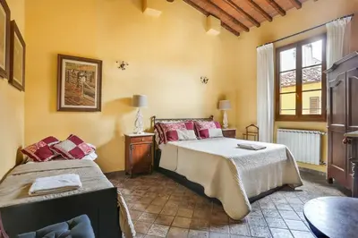 Letto o letti in una camera di Apartment Santa Croce Deluxe