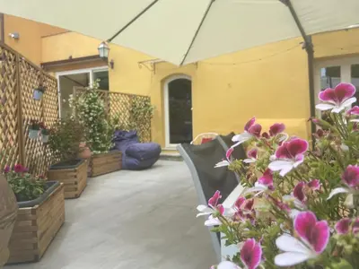 Area soggiorno di Il Portico di Margherita