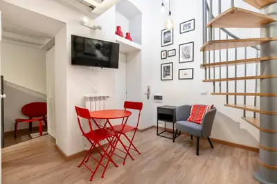 TV o dispositivi per l'intrattenimento presso Vinegia Apartments By San Firenze Collection