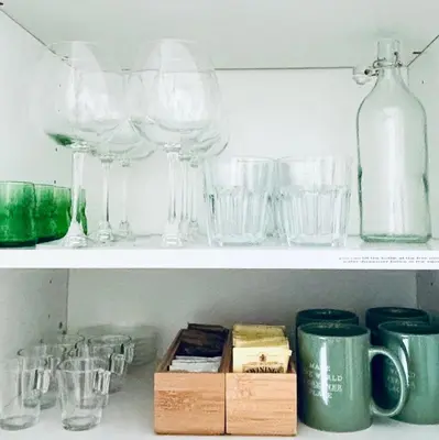 Cucina o angolo cottura di M4 WHITE Monolocale Moderno e Funzionale
