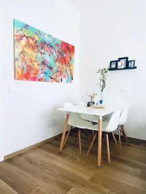 Planimetria di M4 WHITE Monolocale Moderno e Funzionale