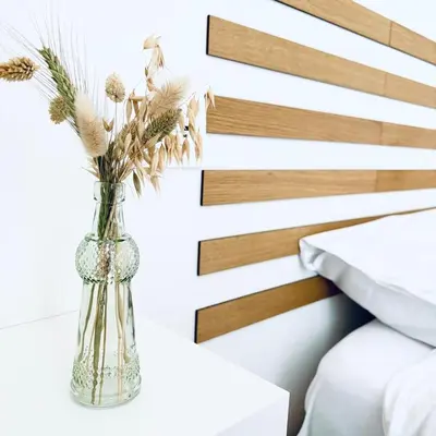 Letto o letti in una camera di M4 WHITE Monolocale Moderno e Funzionale
