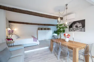 Area soggiorno di Design Loft Belle Donne
