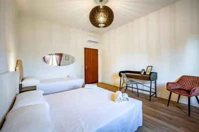 Letto o letti in una camera di YD bright with parking
