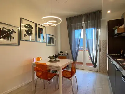 Cucina o angolo cottura di APPARTAMENTO BLU - Relax and Comfort 20 minutes from Florence