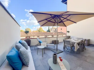 Balcone o terrazza di Cozy Loft In The Heart Of Florence