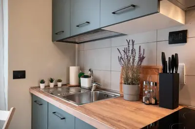 Cucina o angolo cottura di Appartamento vicino al centro