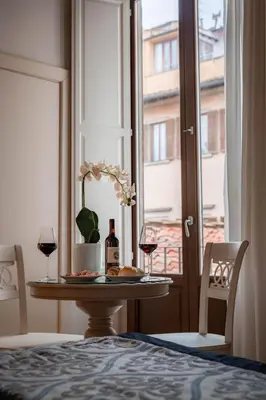 Area soggiorno di Boutique Hotel del Corso