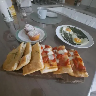 Cibo presso il bed & breakfast o nelle vicinanze