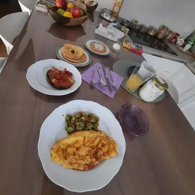 Cibo presso il bed & breakfast o nelle vicinanze