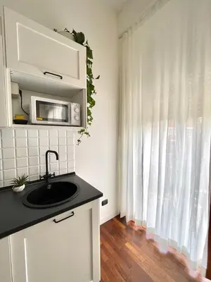 Cucina o angolo cottura di Via Veneto 42