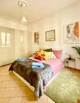 Letto o letti in una camera di Healthy Home Caracciolo