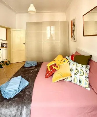 Letto o letti in una camera di Healthy Home Caracciolo