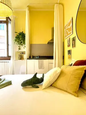 Letto o letti in una camera di HealthyHome Caracciolo Essential