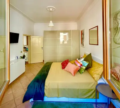 Letto o letti in una camera di Healthy Home Caracciolo Dual