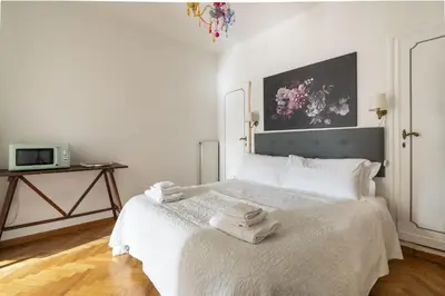 Letto o letti in una camera di Acciaiuoli 18