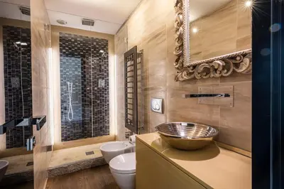 Bagno di Cosy Suites in Glamorous Santo Spirito PLUS