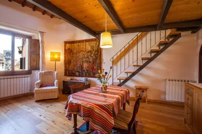 Area soggiorno di Apartment San Niccolò