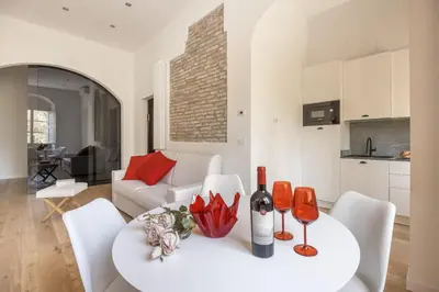 Area soggiorno di Boboli Dreams- Luxury in the Historic Heart of Florence