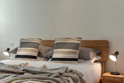 Letto o letti in una camera di Gelso Due
