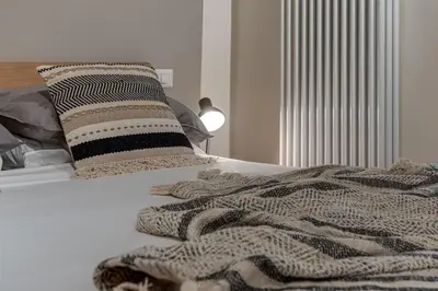 Letto o letti in una camera di Gelso Uno