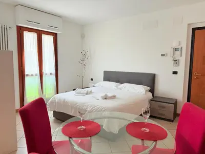 Letto o letti in una camera di Studio Apartment Leopolda