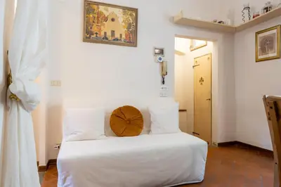 Letto o letti in una camera di Romana Central Apartment