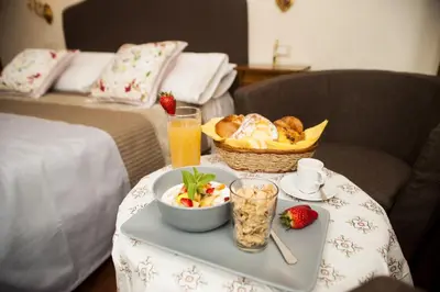 Cibo presso il bed & breakfast o nelle vicinanze