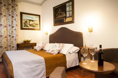 Letto o letti in una camera di AM Collection Florence
