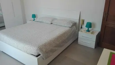 Letto o letti in una camera di Appartamento Sezzate 40