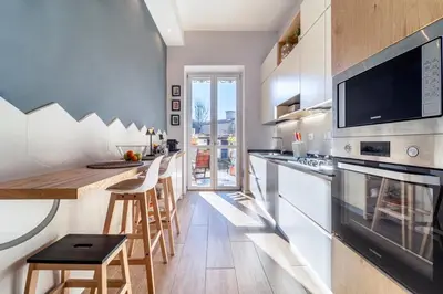 Cucina o angolo cottura di Orchidea by Monteverdi