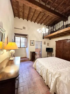 Letto o letti in una camera di Traditional Central Apartment