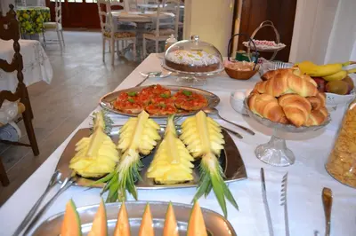 Cibo presso il bed & breakfast o nelle vicinanze