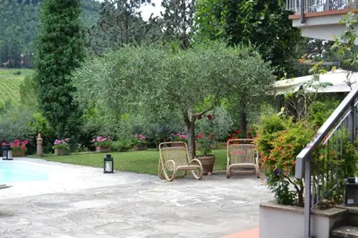 Giardino di B&B Villa Il Poggiolino