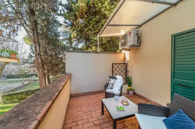 Balcone o terrazza di Courtyard Nest