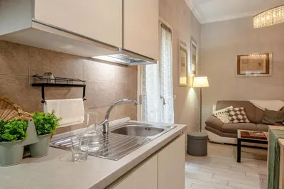 Area soggiorno di Courtyard Nest