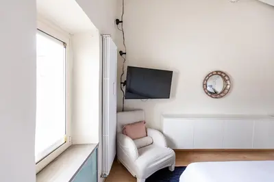 Letto o letti in una camera di Elegant apartment in Pitti area