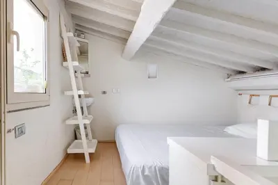 Letto o letti in una camera di Elegant apartment in Pitti area